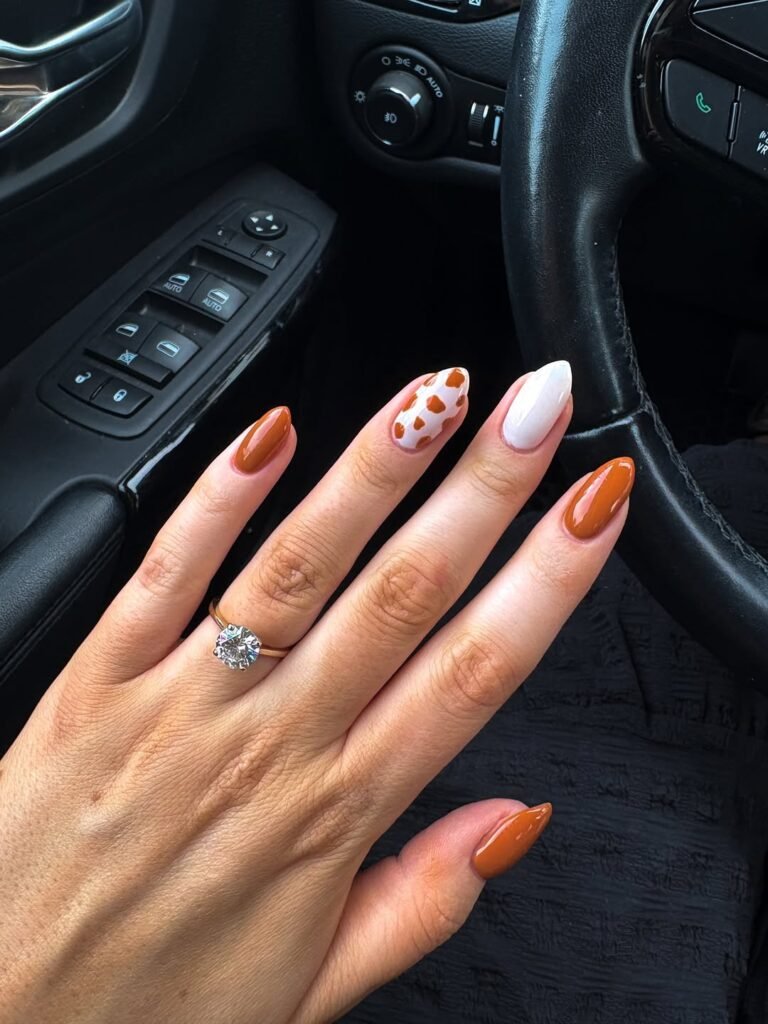 Multicolor Fall Manicure to Add Playful Autumn Spirit