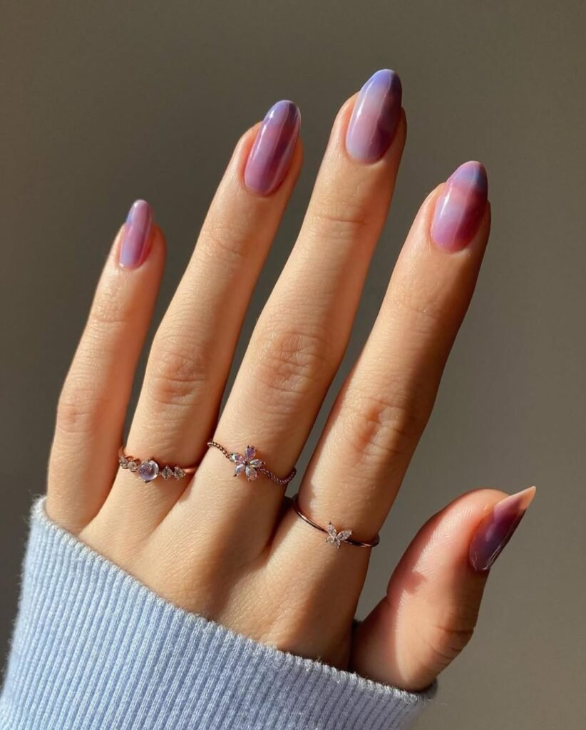 Sheer Jelly Nails