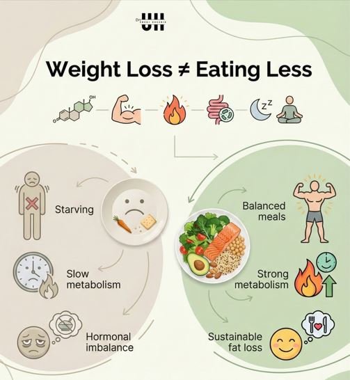 A Slow Metabolism Prevents Weight Loss