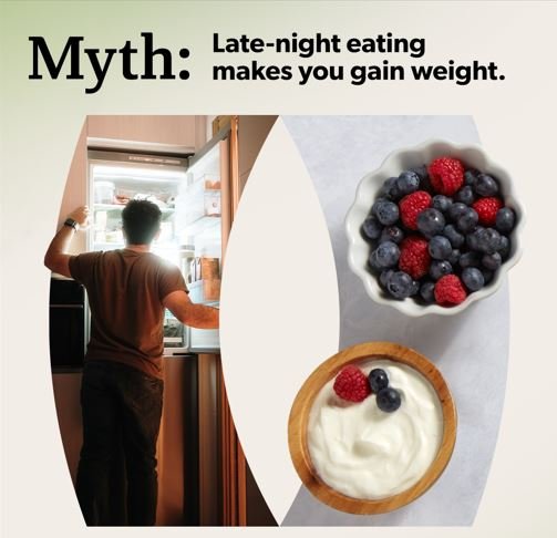 Eating Late at Night Causes Weight Gain