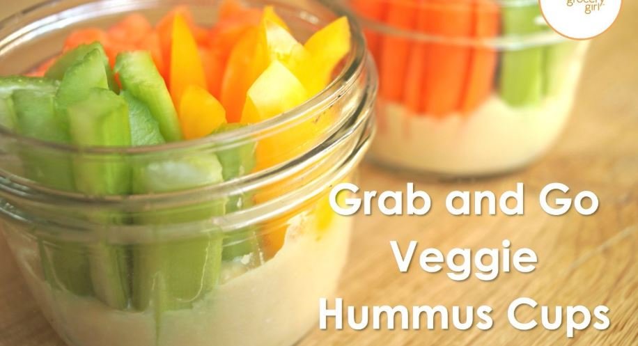 Hummus Veggie Cups