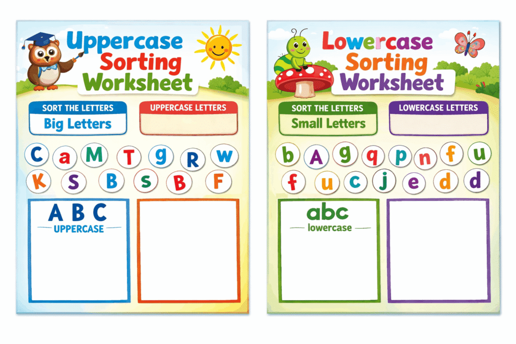 Uppercase and Lowercase Sorting