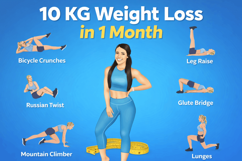 10 kg Weight Loss in 1 Month