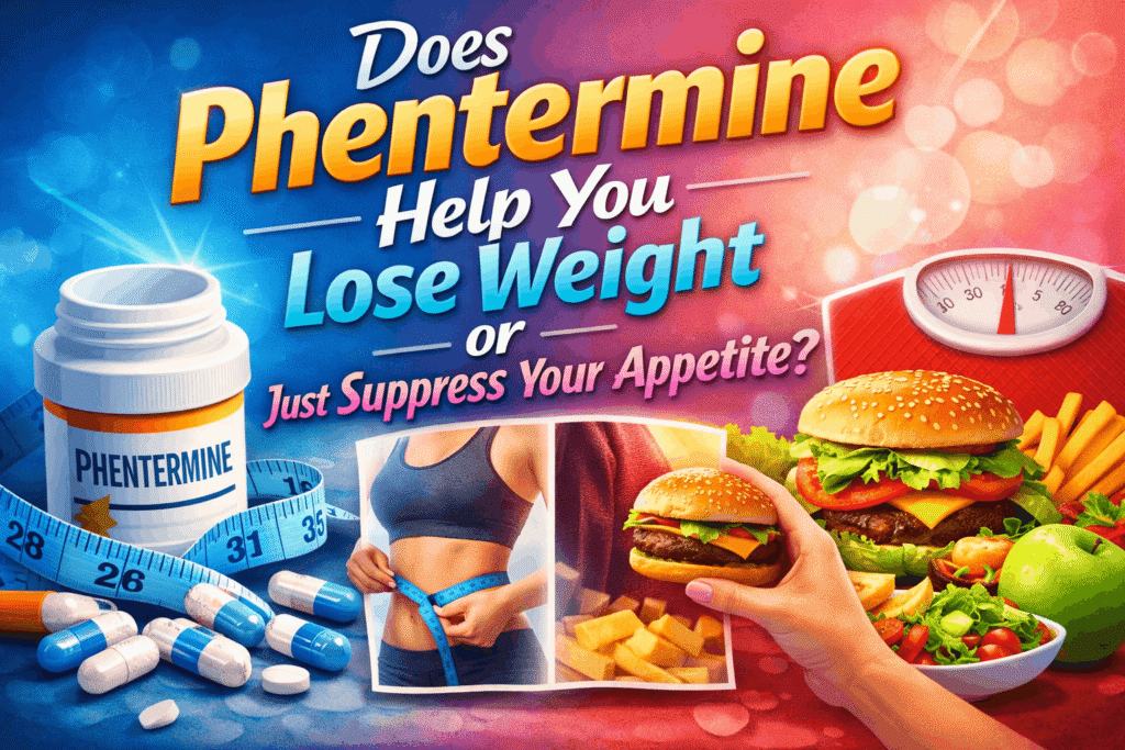 Does Phentermine Burn Fat or Just Suppress Appetite