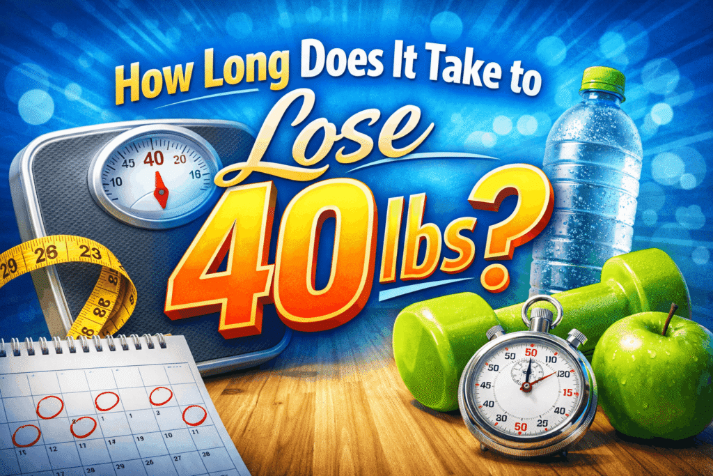 How Long Does It Take to Lose 40 lbs