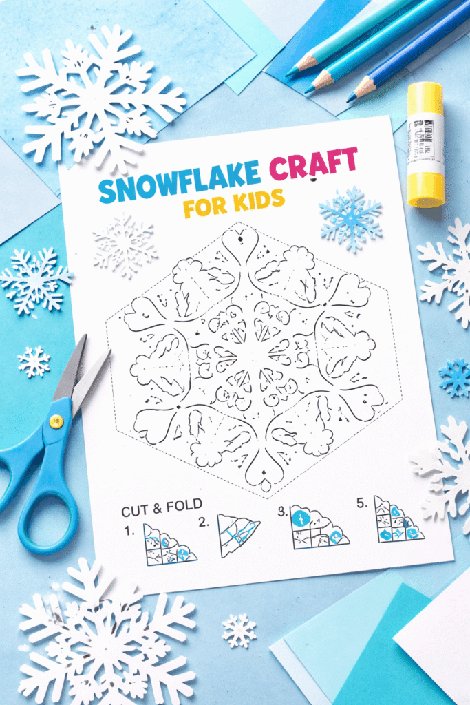 Snowflake Craft for Kids